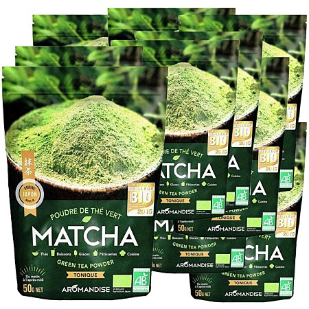 Thé vert Matcha Japonais en poudre Sosa BIO - Panier des Chefs