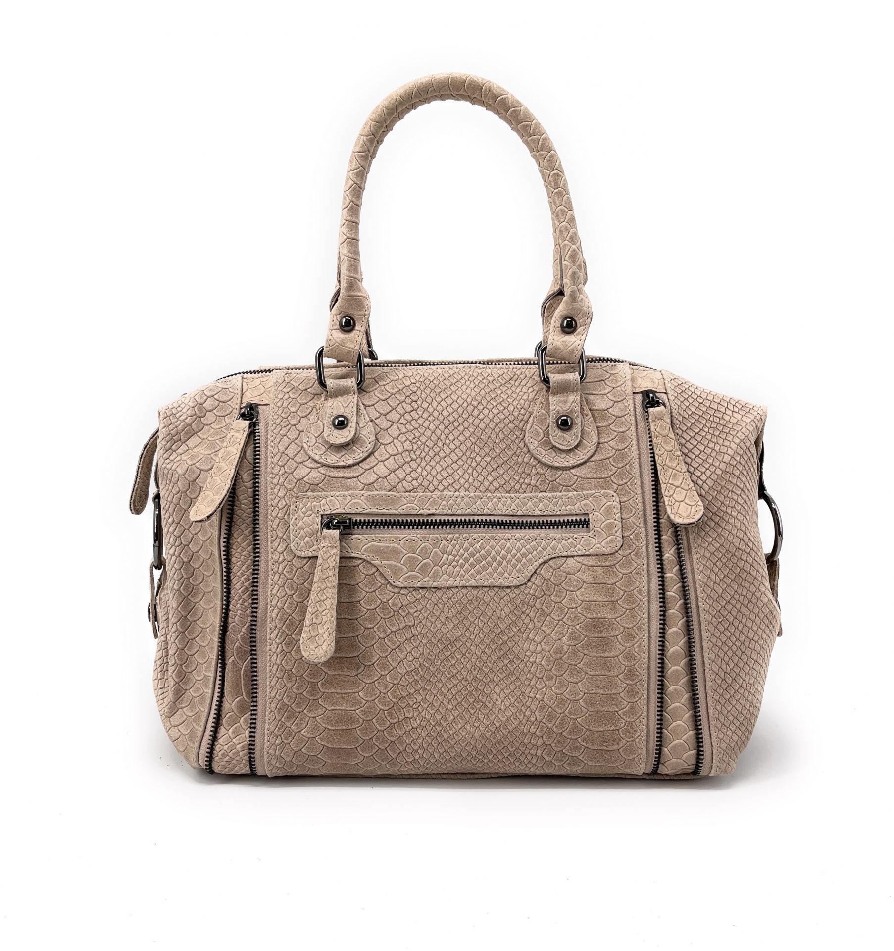 Sac à langer, de rangement pour poussette - 33 x 16 x 18.5 cm - gris gris  Monsieur Bebe