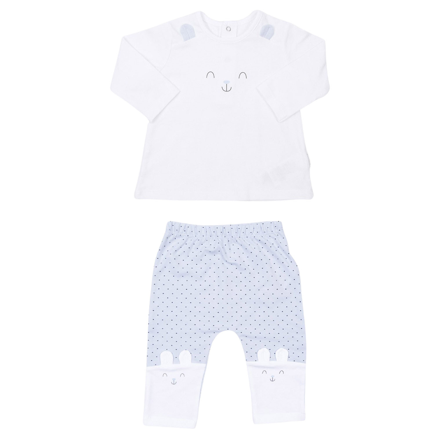 Pyjama 2-pièces en coton bio - Bébé fille