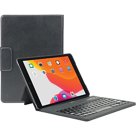 Coque de protection folio avec clavier Bluetooth® français - iPad 10.2''  (9th/8th/7th gen) - Noir au meilleur prix