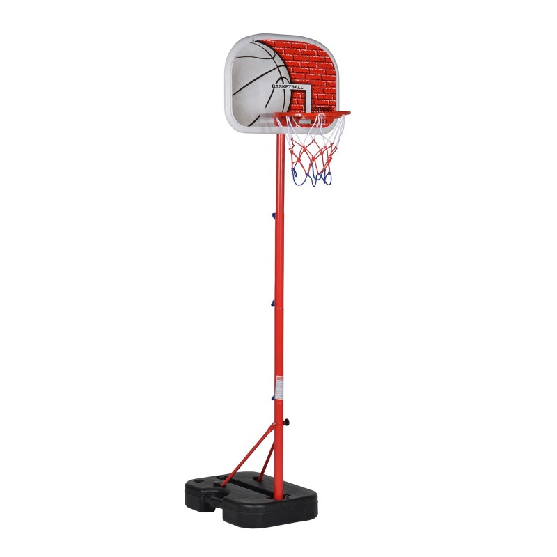 Panier De Basket Extérieur Portable Réglable En Hauteur Sur Pied à  Roulettes - Panier de basket - Cage de foot BUT