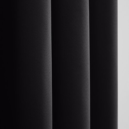 Double Rideaux Occultant Velours 240x105cm (LXH) Noir, Rideau Isolant  Thermique Froid Lot De 2 à Oeillets Rideau Anti Bruit Opaque, Decoration  Chambre Maison Salon Intérieurs : : Cuisine et Maison