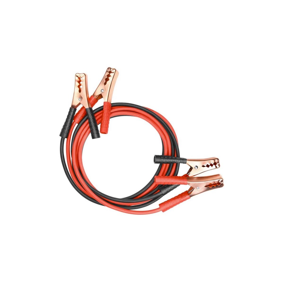 Câbles de démarrage pour batterie avec pinces 120A - 2 x 2,5 mètres -  Section 16mm² - Cdiscount Auto