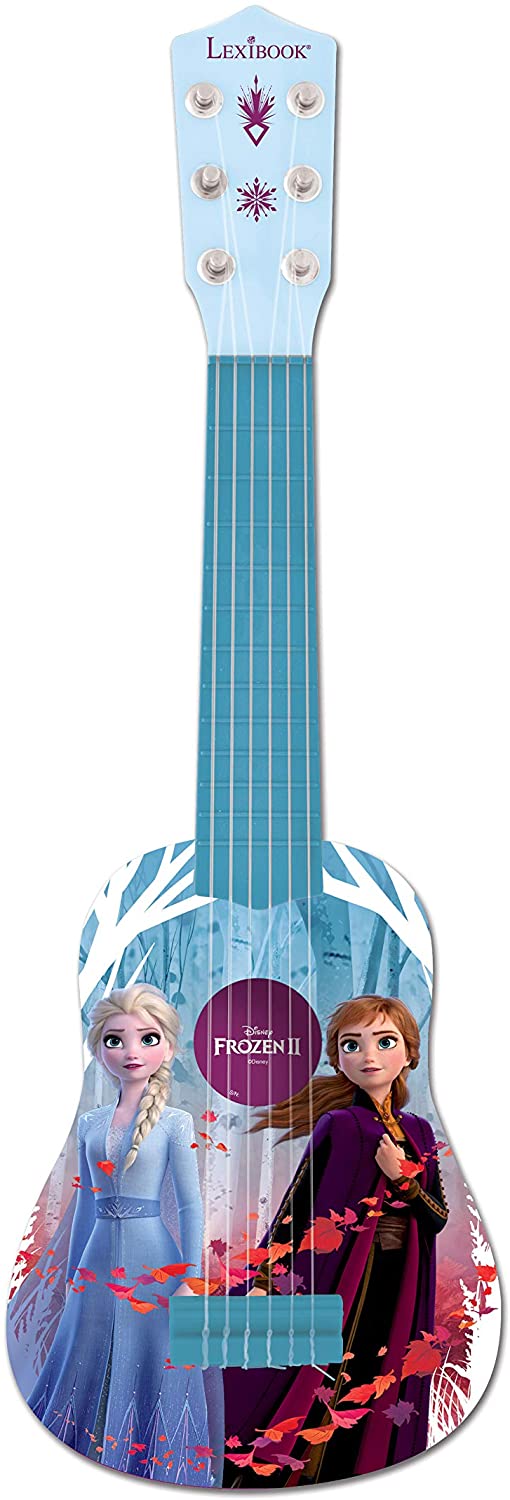 guitare avec 6 cordes en nylon Reine des Neiges