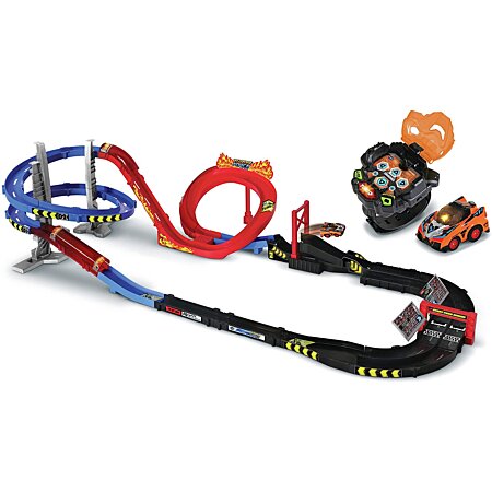 méga Circuit Super Loop avec voiture enfant télécommandée et montre au  meilleur prix