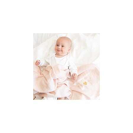 Baby's Only Lange bébé Breeze Blanc - 120x120 cm