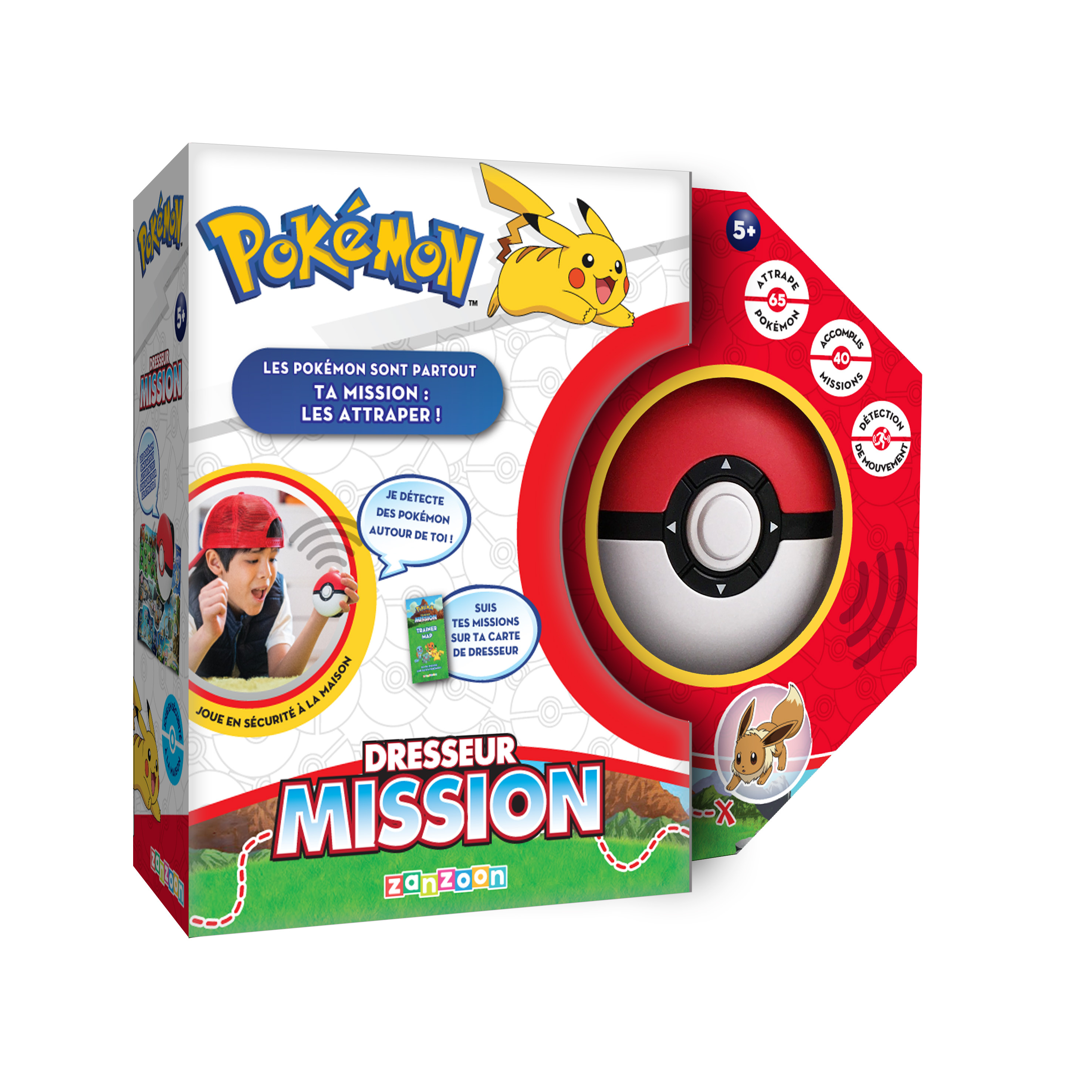Bandai - Pokémon - Pokémon Dresseur Challenge - Quizz Pokémon - Jeu  interactif, sans écran, sur l'univers Pokémon - Parle français - ZZ22125 :  : Jeux et Jouets