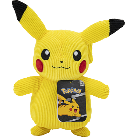 Bandai - Pokémon - Peluche Pikachu velours collector - 20cm