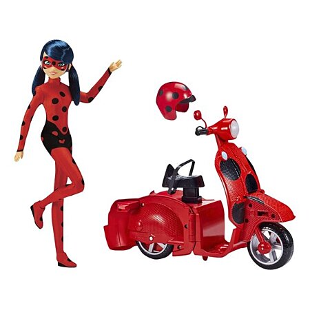 Promo Scooter miraculous et poupée ladybug chez E.Leclerc