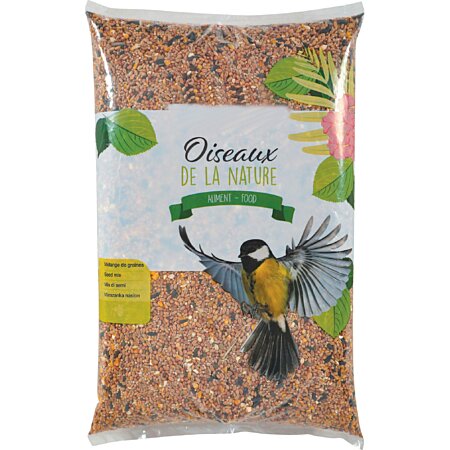 Mélange de graines pour oiseaux du jardin - 1 kg TRUFFAUT JARDIN DURABLE  BIODIV