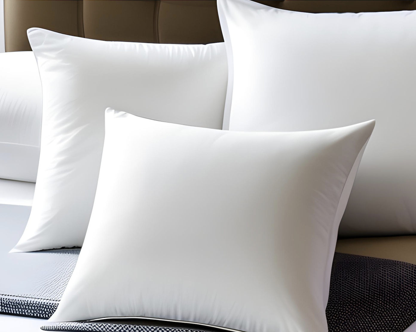 Oreiller Fibre Creuse Siliconée 50x60cm - Confort Moelleux Premium - Housse Lavable - Literie Française