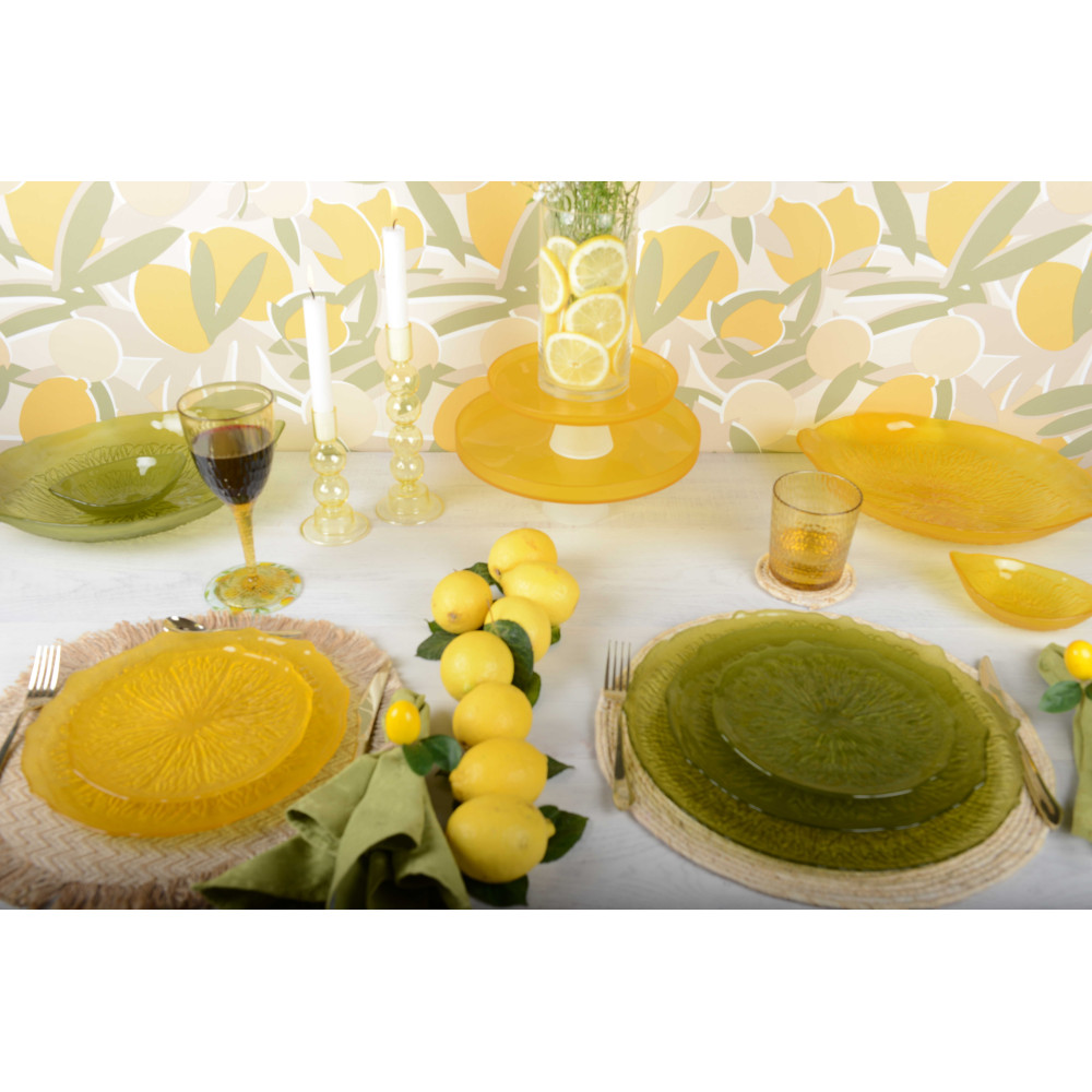 Lot De 2 Assiettes à Huîtres En Plastique – 6 Places, Diamètre 20.5 Cm, Fabriqué En France
