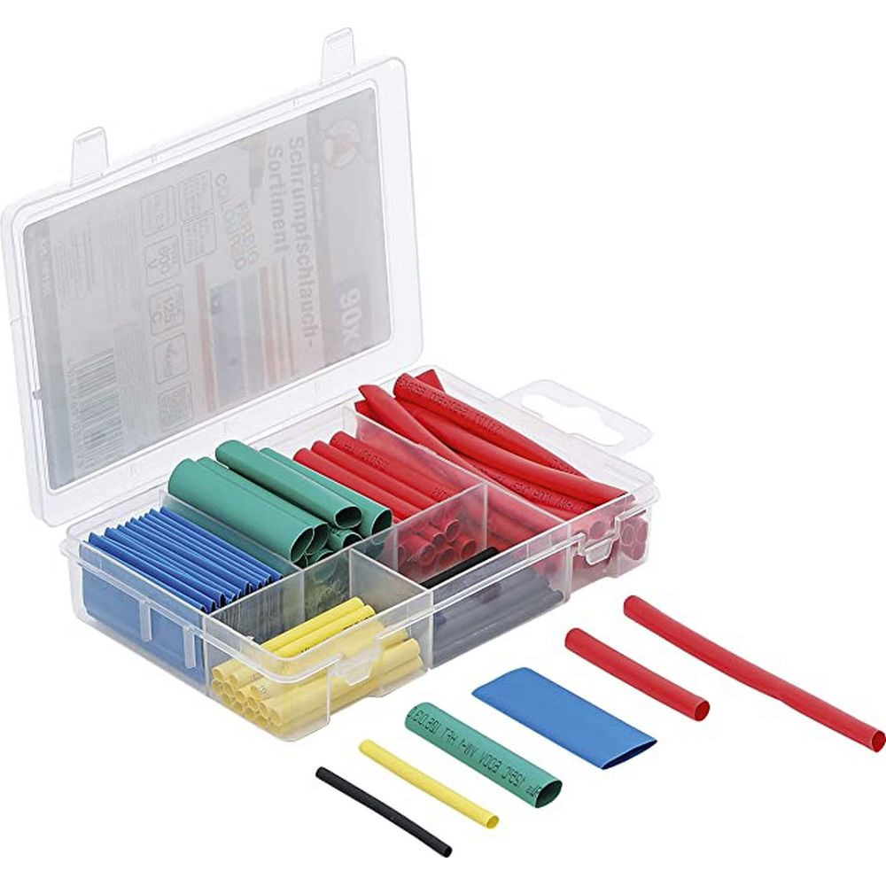 55M / Kit Thermoretractable Pour Tuyau 11 Tailles Colore Gaine De Tube Cable 6 Couleurs 69510160