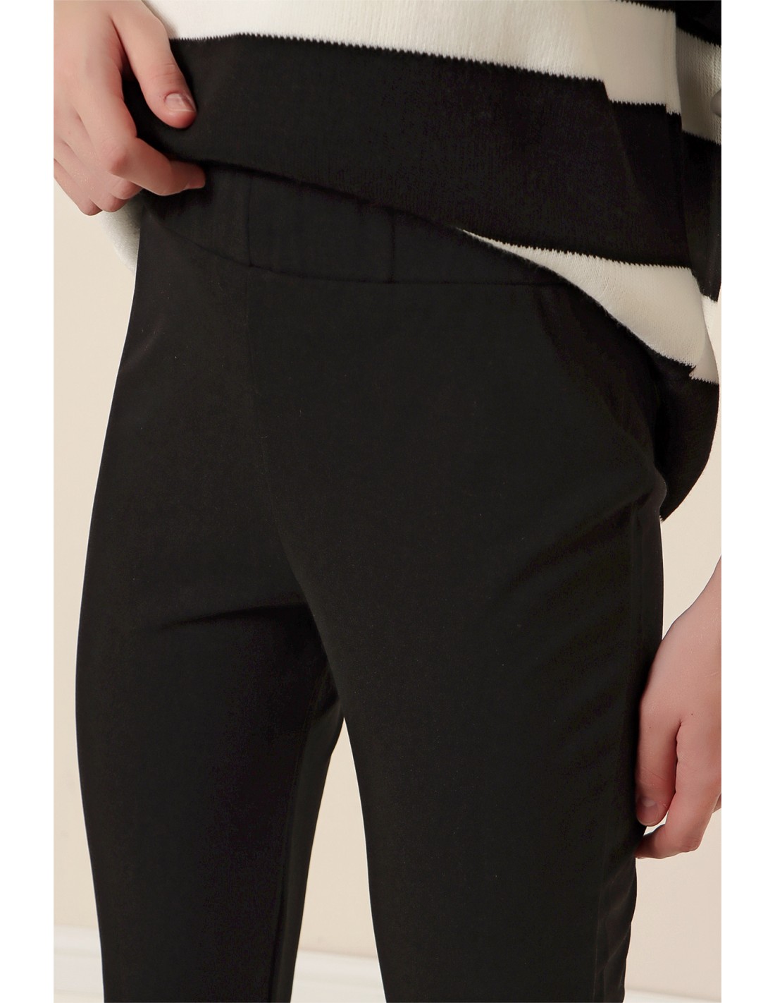 Pantalon Legging Patterson J Kincaid Velours Noir - Taille M - Neuf Avec étiquette