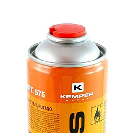 Pack de 6 cartouches gaz 450g Gaz Butane /propane mix KEMPER Bouteille de  gaz à valve 7/16 Bonbonne camping EN 417