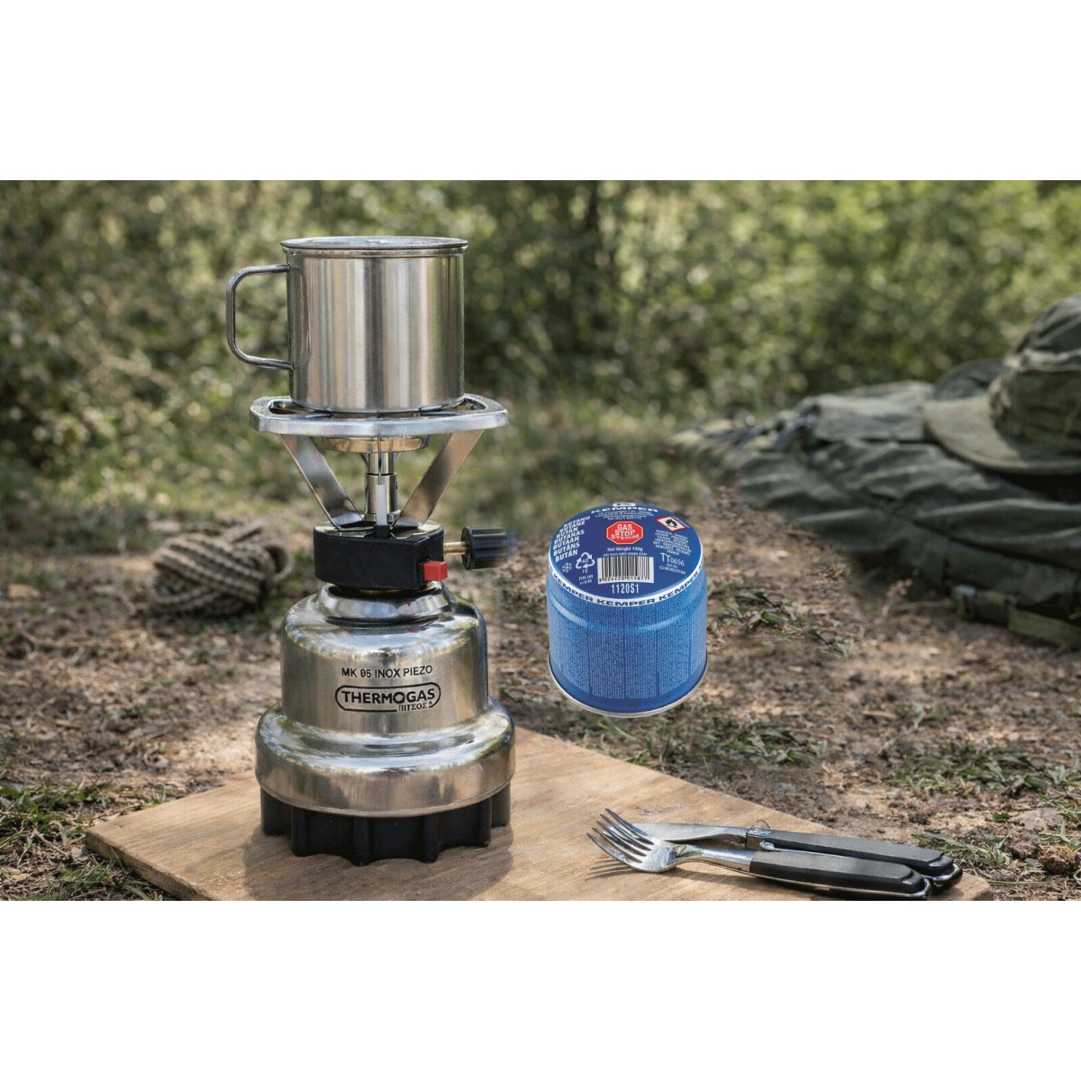 Réchaud à gaz portable 2 feux - INCASA - 016471 - 4000W - Usage