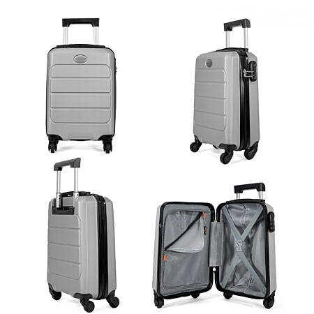 Set De 4 Valises De Voyage Rigide Valise 55+65+74cm à 4 Roulettes Avec Serrure Tsa Sac De Voyage Ryanair 40x20x25cm Noir Set De 4 Valises De Voyage Rigide Valise 55+65+74cm à 4 Roulettes Avec Serrure Tsa Sac De Voyage Ryanair 40x20x25cm Noir
