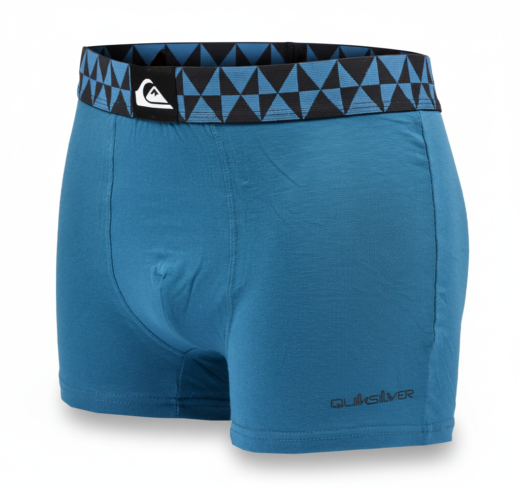Lot de 3 boxers Calvin Klein en coton stretch bleu indigo, bleu nuit et noir
