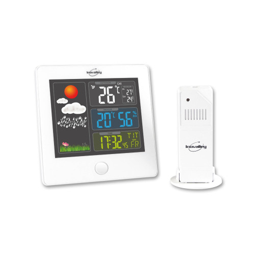 Oxymètre De Pouls INOVALLEY - Écran LCD Couleur, Mesure SPO2 Et Fréquence Cardiaque - Neuf