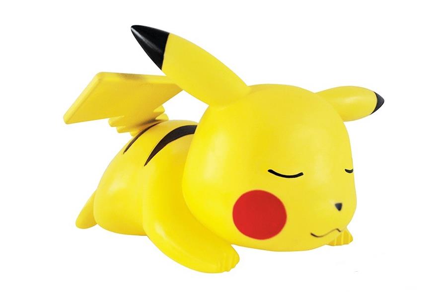 Pokemon - figurine lumineuse pikachu happy 25 cm, chambre enfants