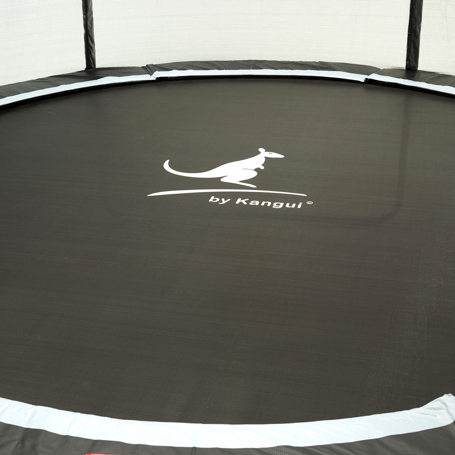 Happy Garden Trampoline De Jardin Rond 180cm Réversible Cairns + Filet, Échelle, Bâche Et Kit Ancrage