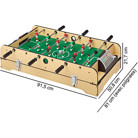 Table De Jeux Multifonction 4 En 1 Baby-foot Air Hockey Billard Tennis De Table 82 X 43 X 30 Cm Table De Jeux Multifonction 4 En 1 Baby-foot Air Hockey Billard Tennis De Table 82 X 43 X 30 Cm