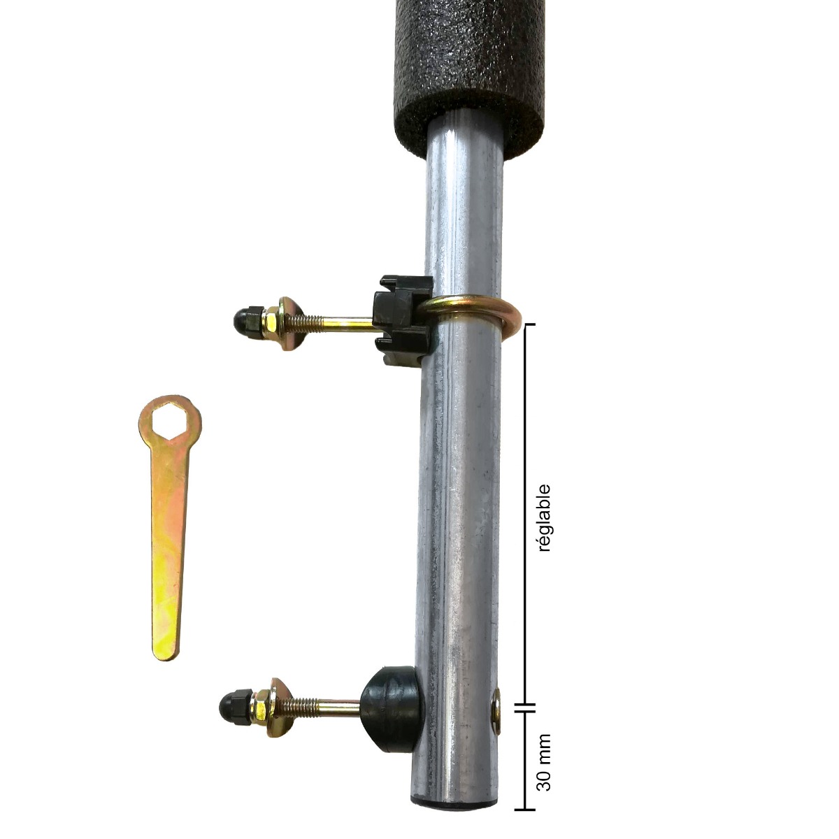 Poteaux De Filet De Sécurité Pour Trampoline - Lot De 8, Diamètre 25 Mm, Hauteur 215 Cm - Marque Kangui