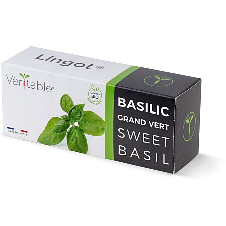 Lingot® Basilic Grand Vert BIO - Recharge prête à l'emploi Véritable®