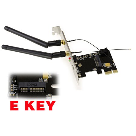 Kalea-Informatique - Adaptateur M2 (NGFF) B Key vers B+M Key Pour