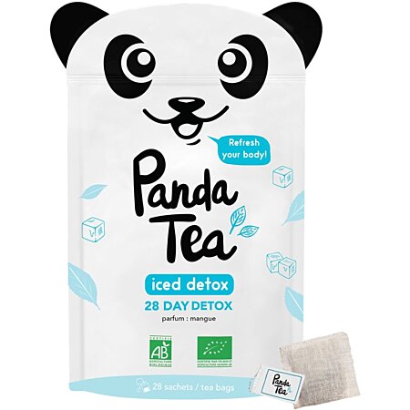 Panda Tea Infusion iced tea detox - Mangue - 28 jours au meilleur prix
