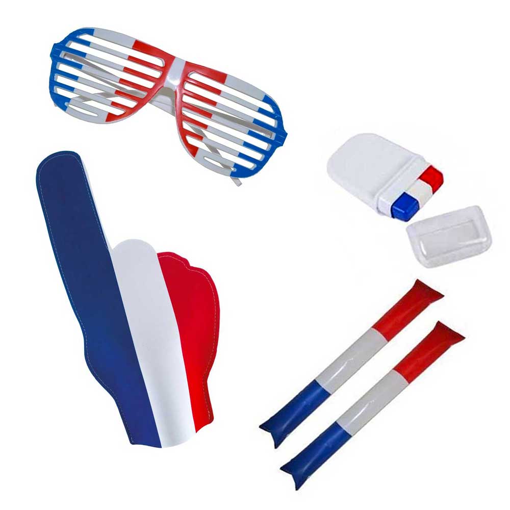 Écharpe De Supporter France – 135 Cm – Tissu Satiné Tricolore Bleu Blanc Rouge – Rugby/football