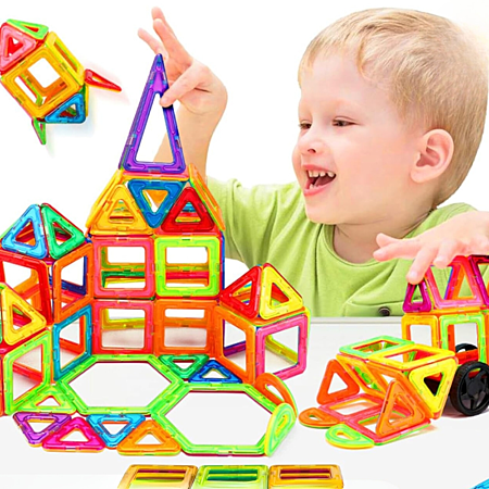 JEU DE CONSTRUCTION , Glow Recycled, Constructions Magnétiques JEU DE CONSTRUCTION , Glow Recycled, Constructions Magnétiques