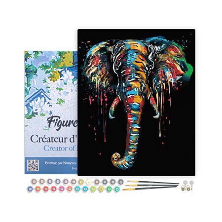 Peinture enfant SES Creative SES Peinture à l'eau - Tapis de dessin  éléphant