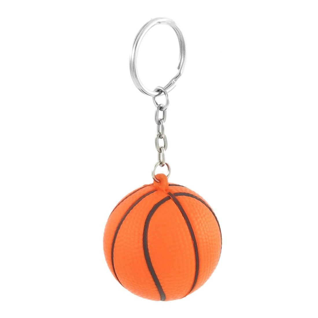 Porte-clés ballon de basket en peluche