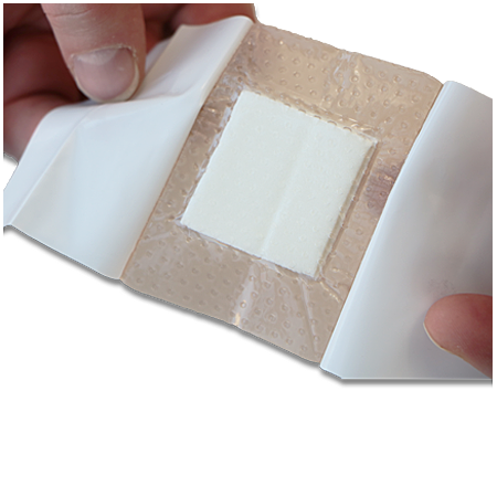 Pansement adhésif silicone absorbant imperméable WAY-SILI ULTRA