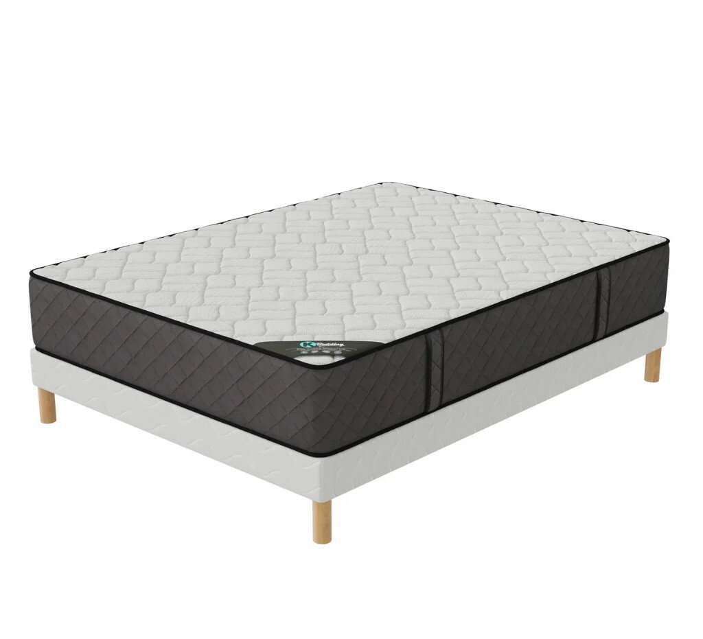 Elite Ensemble matelas mousse Hôtel Confort + sommier 180x200 hauteur 30cm