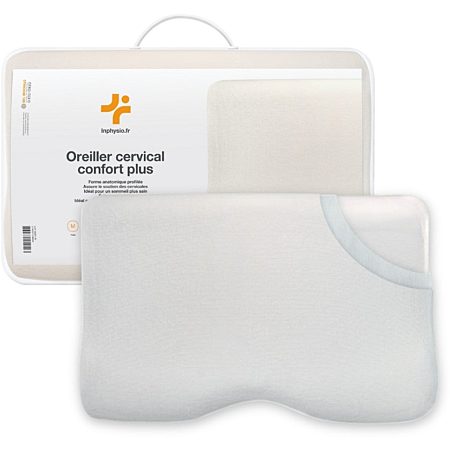 Oreiller épaule mousse mémoire charbon de Bambou PowerCool Oreiller épaule mousse mémoire charbon de Bambou PowerCool