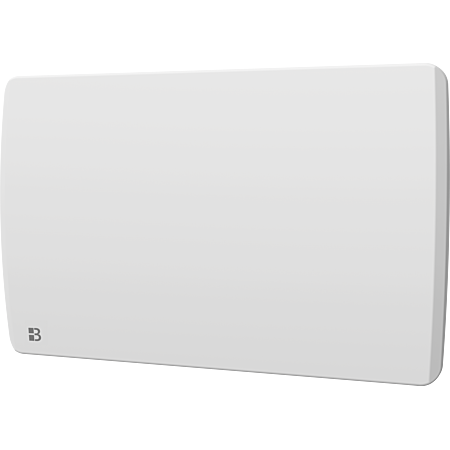 Radiateur électrique à inertie vertical SLIM TALL 1600W blanc pur RAL 9010  avec thermostat FlexiSmart AeroFlow
