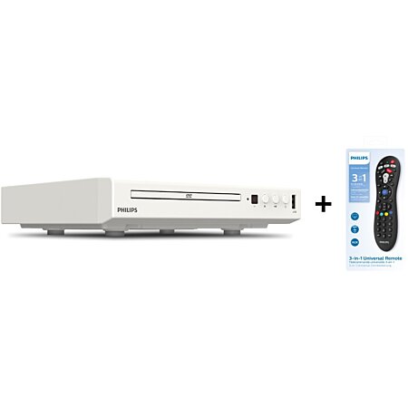 VATI Lecteur DVD pour Smart TV Support 1080p Full HD avec câble HDMI  Télécommande Entrée USB Lecteurs DVD maison libre : : High-Tech