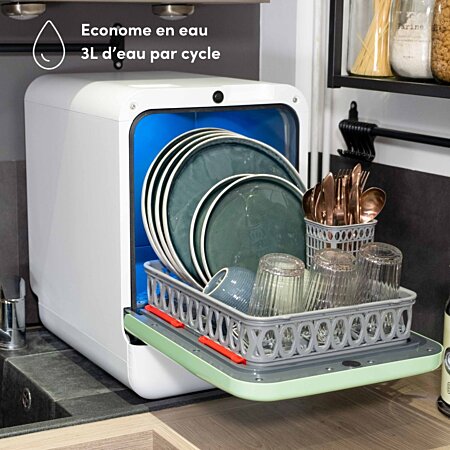 VIDÉO - Bob, le lave-vaisselle portable sans arrivée d'eau made in France