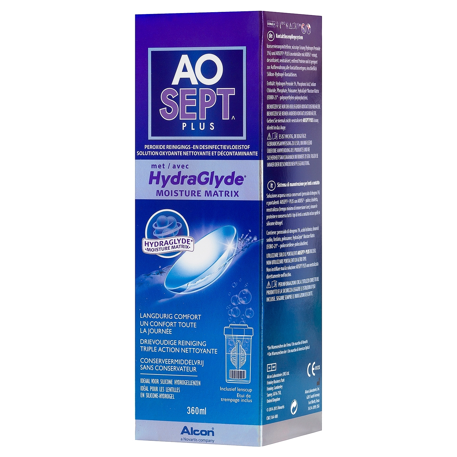 Aosept plus Hydraglyde 360ml