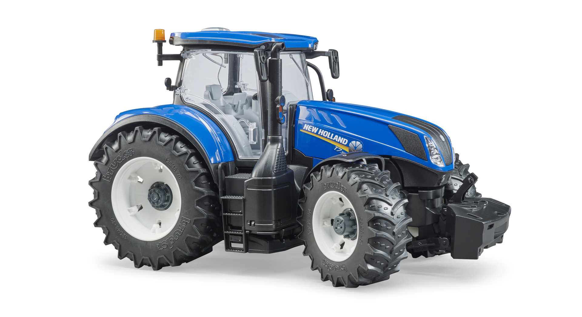 Tracteur bleu avec fourche New Holland Bruder : King Jouet, Les autres  véhicules Bruder - Véhicules, circuits et jouets radiocommandés