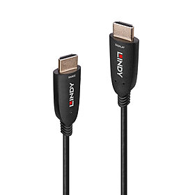 Câble HDMI LINDY Câble HDMI 2.1 fibre hybride 15 mètres