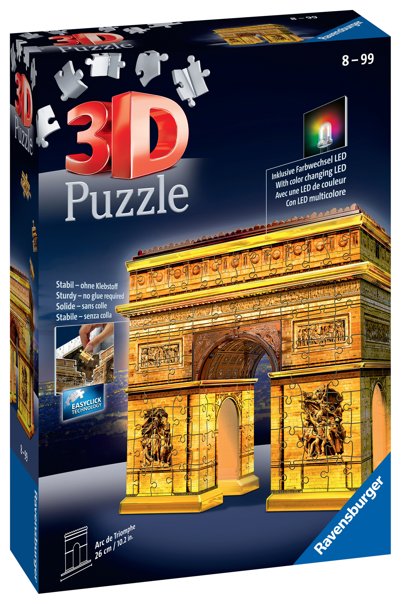 Puzzle 3D Arc De Triomphe Illuminé au meilleur prix