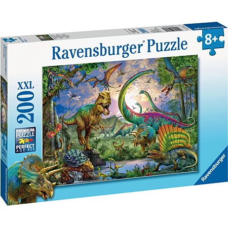 Puzzle 200 p XXL - Le royaume des dinosaures, Puzzle enfant, Puzzle, Produits