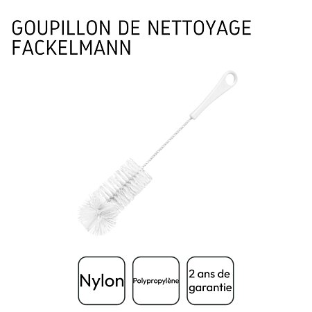 Lave Bouteille 11 Pièces Mini Goupillon Ecouvillon Ensemble de Goupillon  Nettoyage Nylon Tube Brosse de Nettoyage