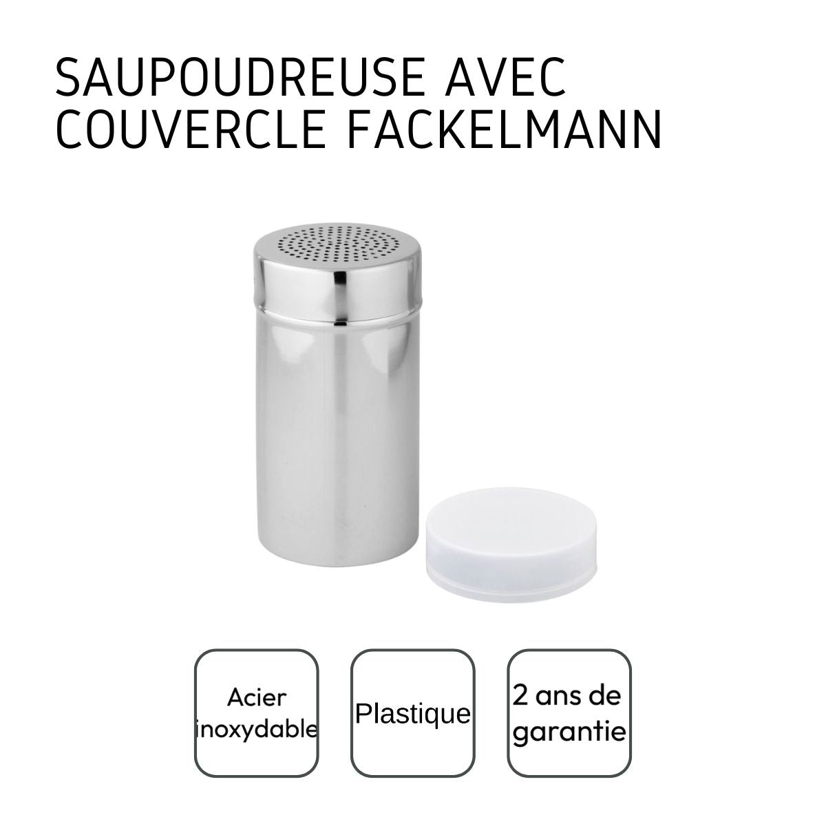 Saupoudreuse Tala Pour Pâtisserie - Ustensile Cuisine Pour Sucre Glace, Cacao Et Farine - Sans BPA