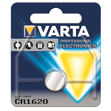 Pile bouton Varta 6620 CR1620 CR-1620 (x1) batterie pile bouton