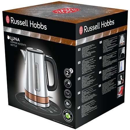 RUSSELL HOBBS 28080-70 Bouilloire 1,7l Structure, Ebullition