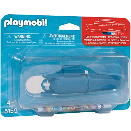 Playmobil - 5159 Moteur Submersible - s'adapte sur de Nombreux Bateaux